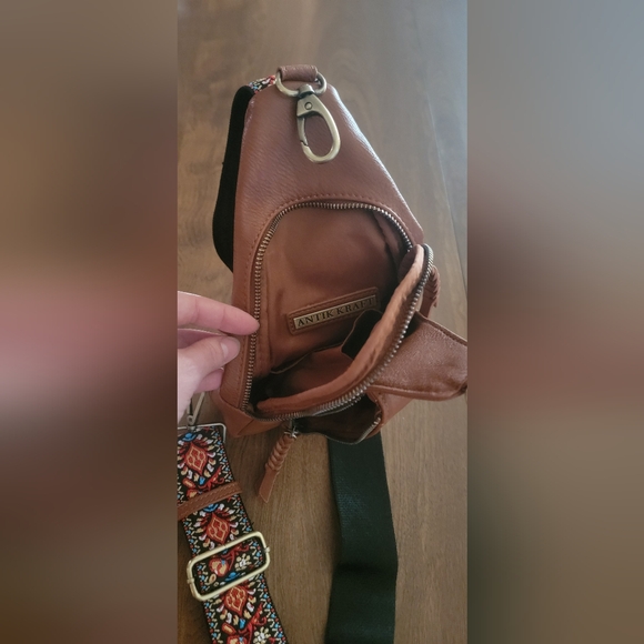 Antik Kraft Crossbody Bag Boho - Tasha Webbing Strap Sling - Picture 3 of 7